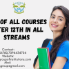 List of all Courses after 12th in all Streams