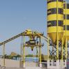 CONCRETE BATCHING PLANT 90 m3 - TWINSHAFT MIXER