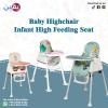 2-in-1 Baby Highchair Infant High Feeding Seat 