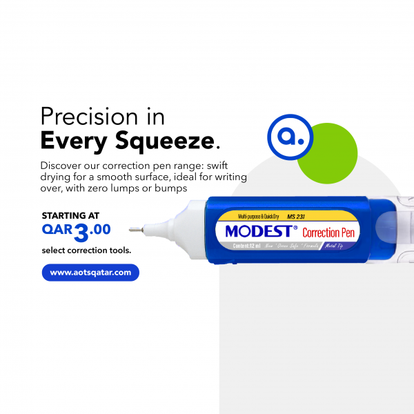 Qatar Office Stationery Essentials in Qatar Correction Tools